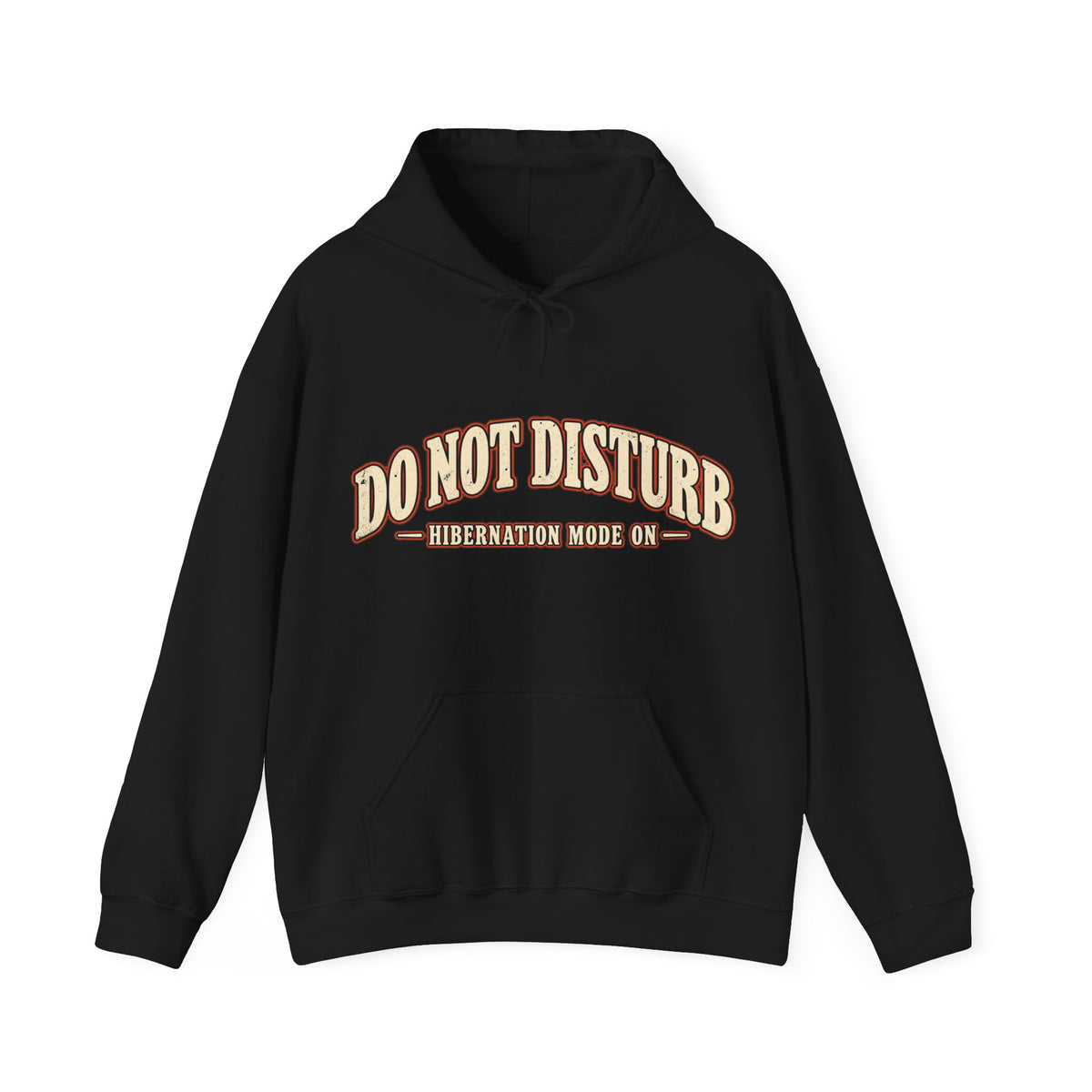 Do Not Disturb Hoodie — Hibernation Mode On Bear Winter Graphic Hoodie