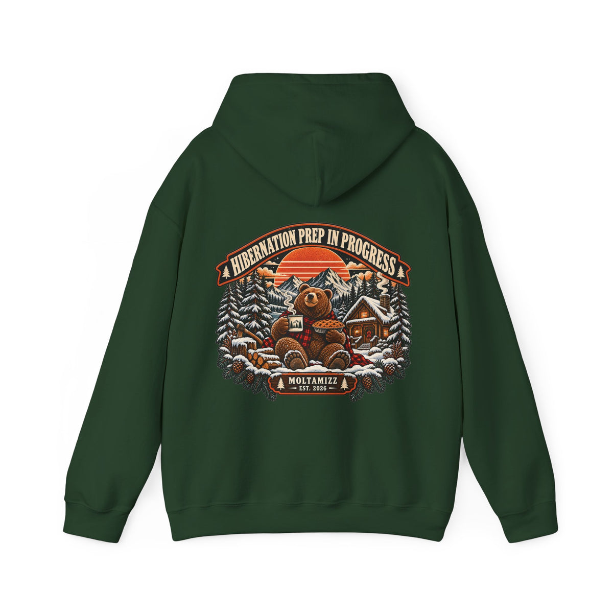 Hibernation Prep Bear Hoodie – Do Not Disturb
