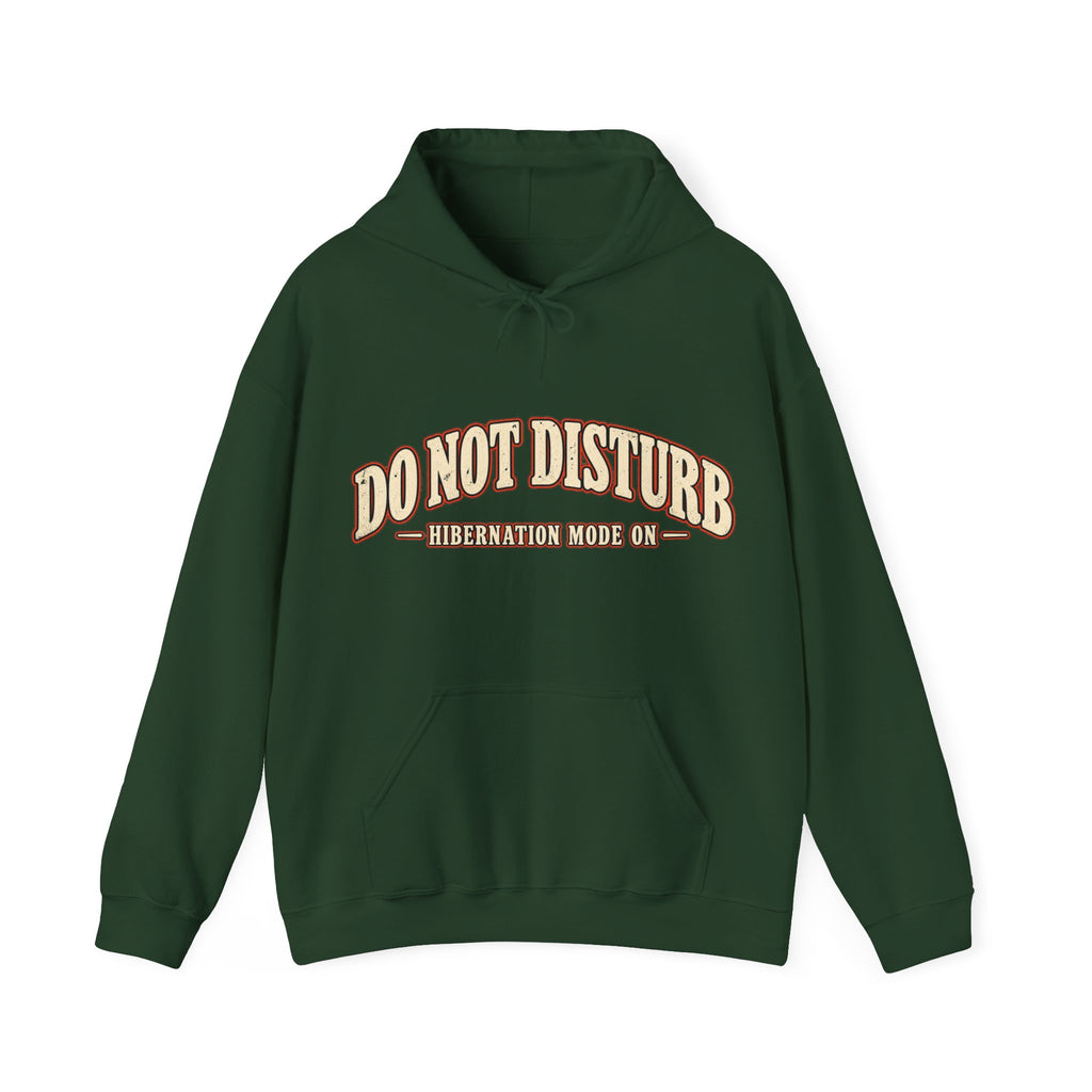Hibernation Prep bear hoodie in Forest Green