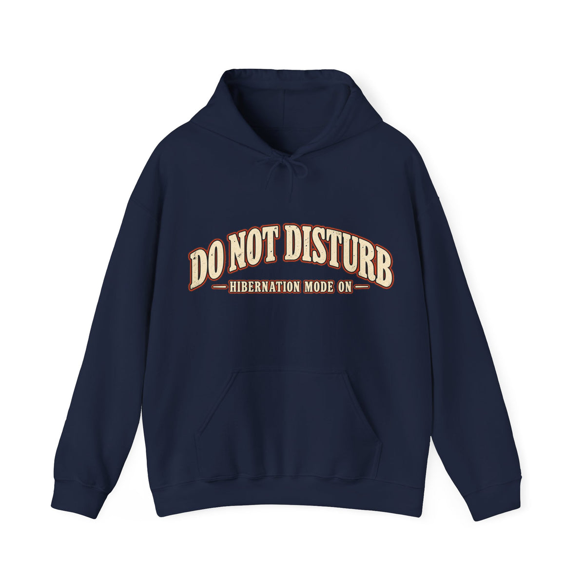 Do Not Disturb Hoodie — Hibernation Mode On Bear Winter Graphic Hoodie