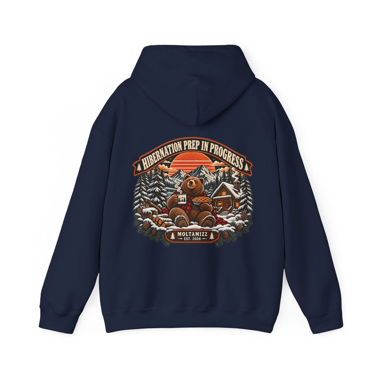Hibernation Prep Bear Hoodie – Do Not Disturb